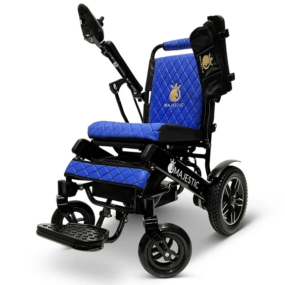 Majestic IQ-8000 Electric Wheelchairs for Adults - Foldable Lightweight Power Motorized Wheel Chair, Heavy Duty All Terrain Wheelchair, 20AH Battery 17+ Miles Range