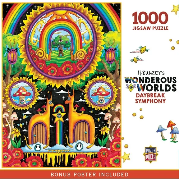 MasterPieces Wonderous Worlds - Daybreak Symphony 1000 Piece Jigsaw Puzzle