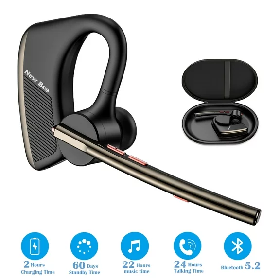 New Bee Bluetooth Wireless Headphone M50 Dual Microphone Noise Cancellation