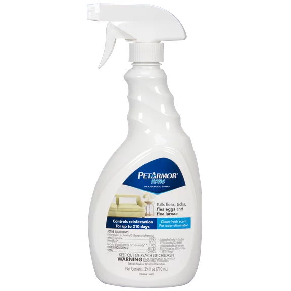 PetArmor Home Household Spray for Flea & Ticks for Dogs and Cats, 24 oz.