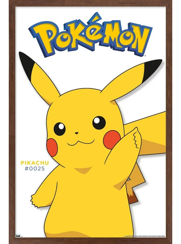 Pokémon - Pikachu Feature Series Wall Poster, 22.375" x 34" Framed