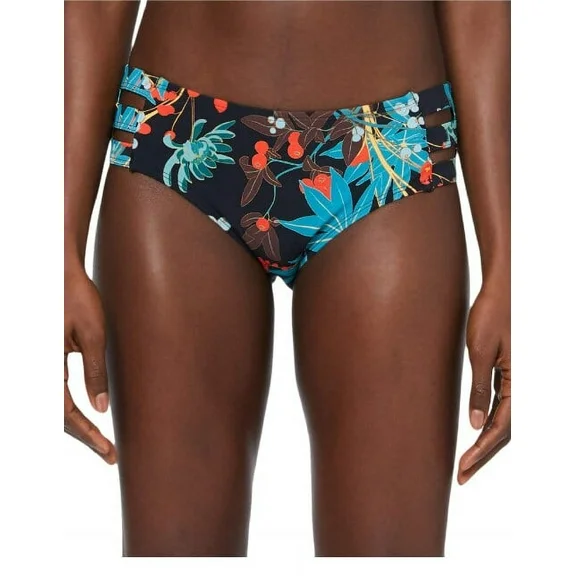 RELLECIGA Women's Swimsuit Strappy Bikini Swim Bottom Full Coverage Swimwear Bathing Suits