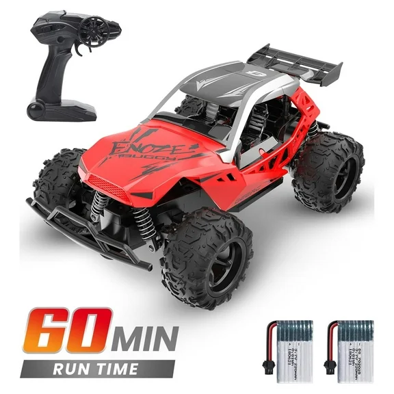 Remote Control Car for Kids, Electric Monster Truck Off-Road Vehicle High-Speed RC Car 2.4GHz 20 KM/H 1:20 Scale Toys Gifts for Children