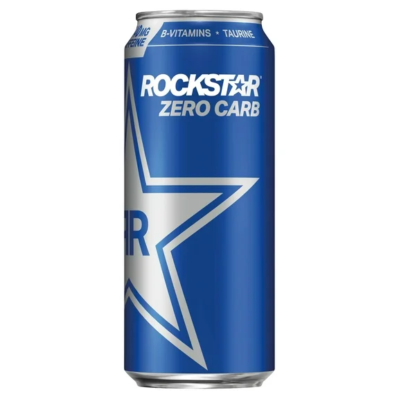 Rockstar Zero Carb Energy Drink 16 oz Can