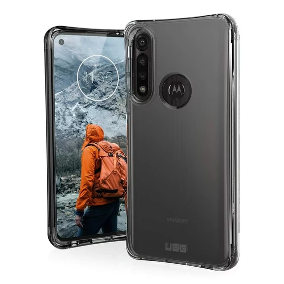 UAG Moto G Power Case (2020) Plyo [Ice] Slim Clear Impact Resistant Military Drop Tested Protective Cover