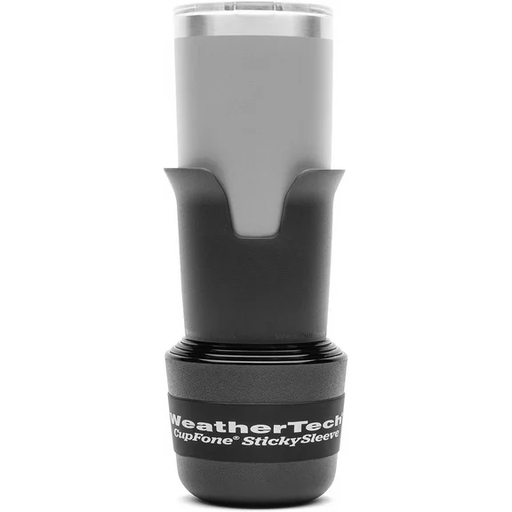 WeatherTech CupCoffee - Fits YETI 20oz Rambler Cup Holder, Coffee Mug Car Cup Holder, Black