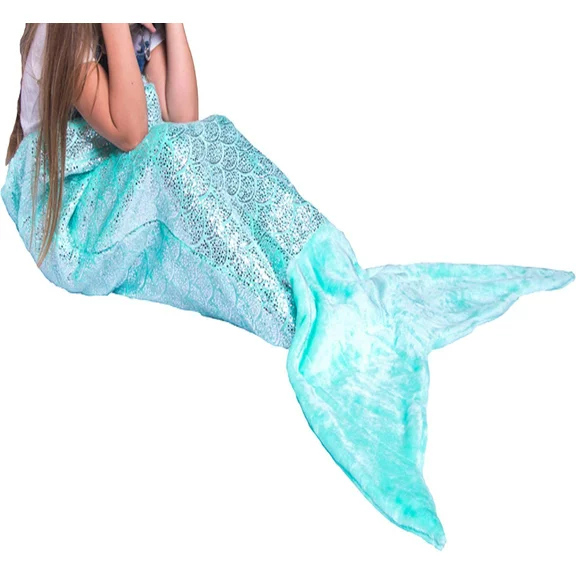 Wonder Products | Pixiecrush Mermaid Tail Blanket For Teenagersadults Kids